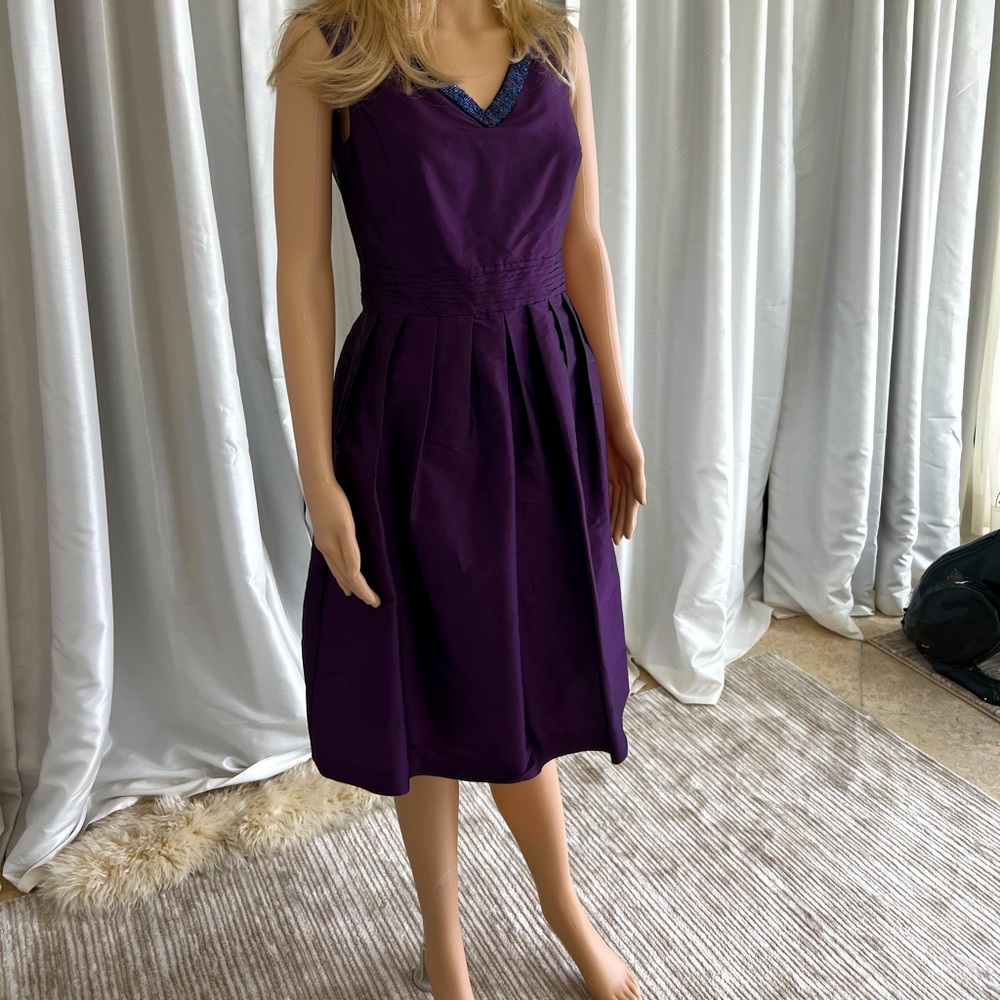 Purple dress